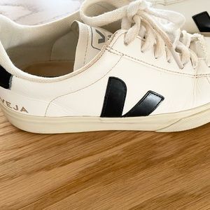 Veja Campo sneakers in size 38! Black leather accent, worn few times.
